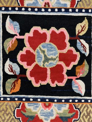 26994141d - ´Sitzbank-Teppich´, Tibet, um 1920-1930 Wolle auf Wolle, ca. 159 x 80 cm, EHZ: 2