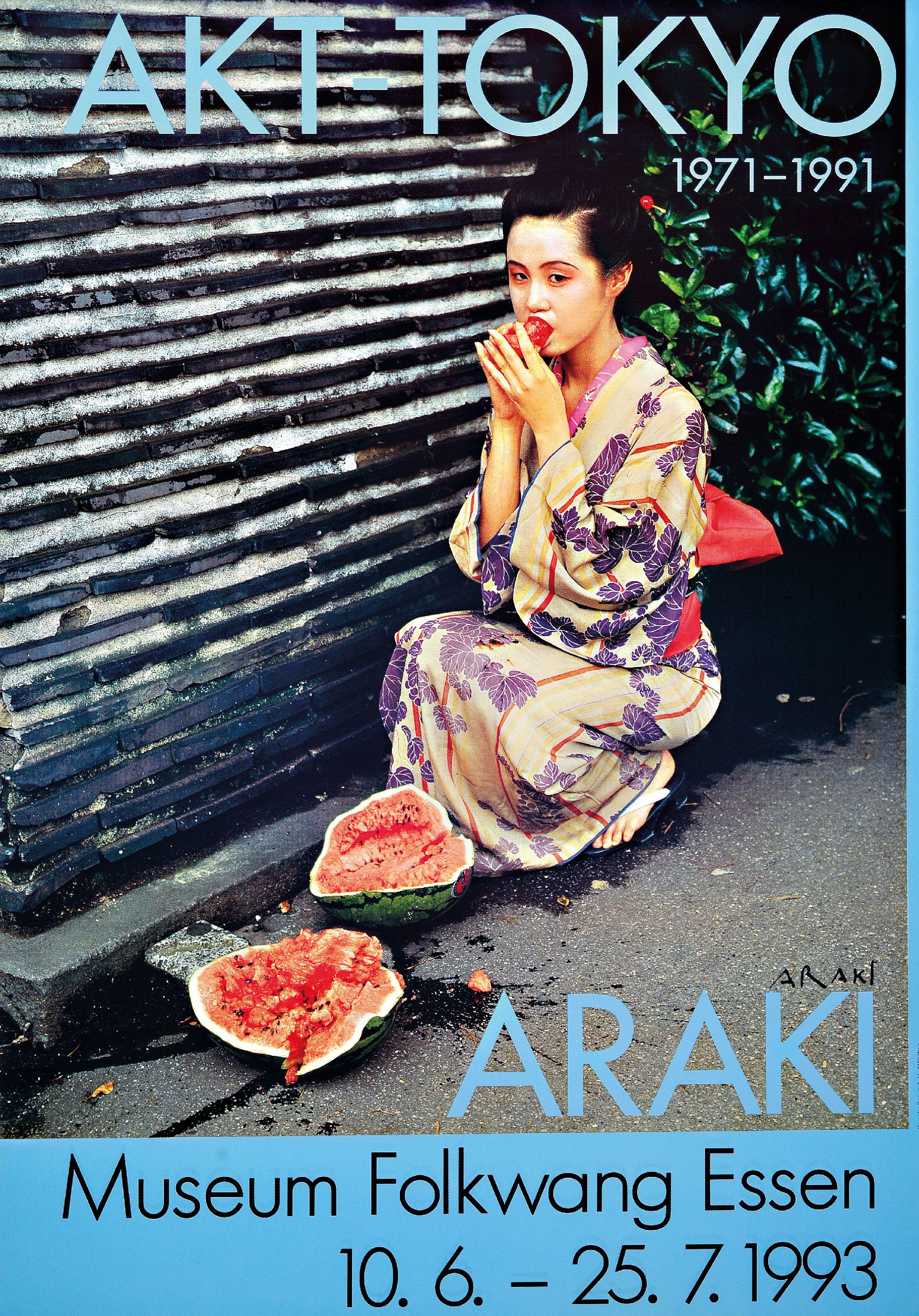 Image 26994872 - Nobuyoshi Araki, geb. 1940, Museum Folwang, Essen 1993, Offsetlitho, handsign. mit ...