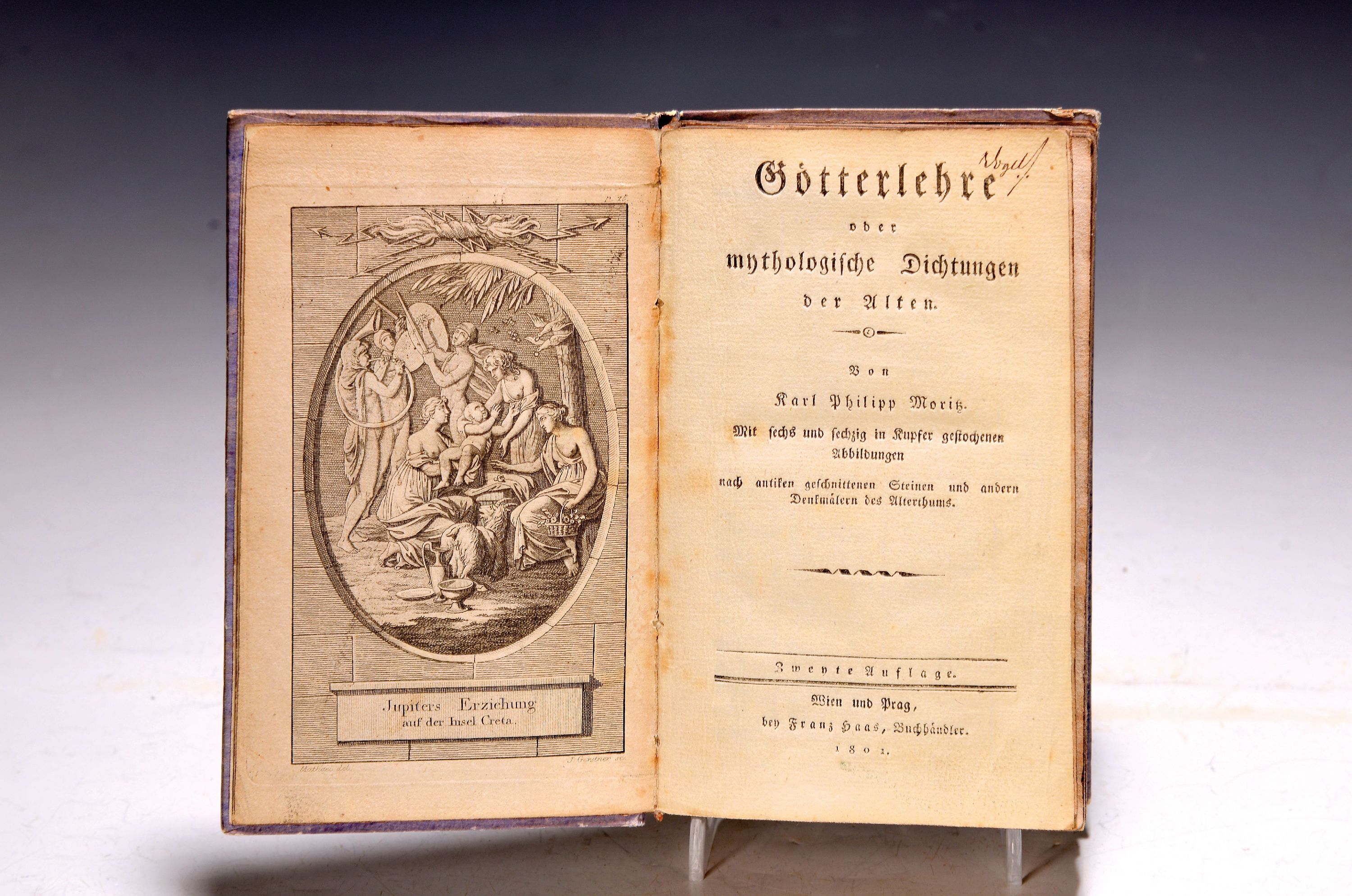Image 26994878 - Karl Philipp Moritz (1756-1793): Götterlehre oder mythologische Dichtungen der Alten, ...