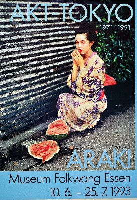 26994872k - Nobuyoshi Araki, geb. 1940, Museum Folwang, Essen 1993, Offsetlitho, handsign. mit ...