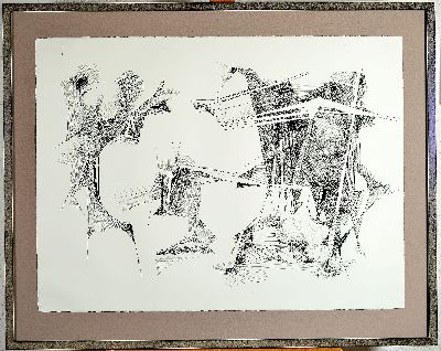 26994896k - Roberto Burle Marx, 1909 Sao Paulo-1994 Rio deJaneiro, Lithographie, auf Arches Bütten, ...