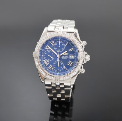 Image BREITLING Armbandchronograph Crosswind Referenz A13055, Automatik, Schweiz um 2000, ...