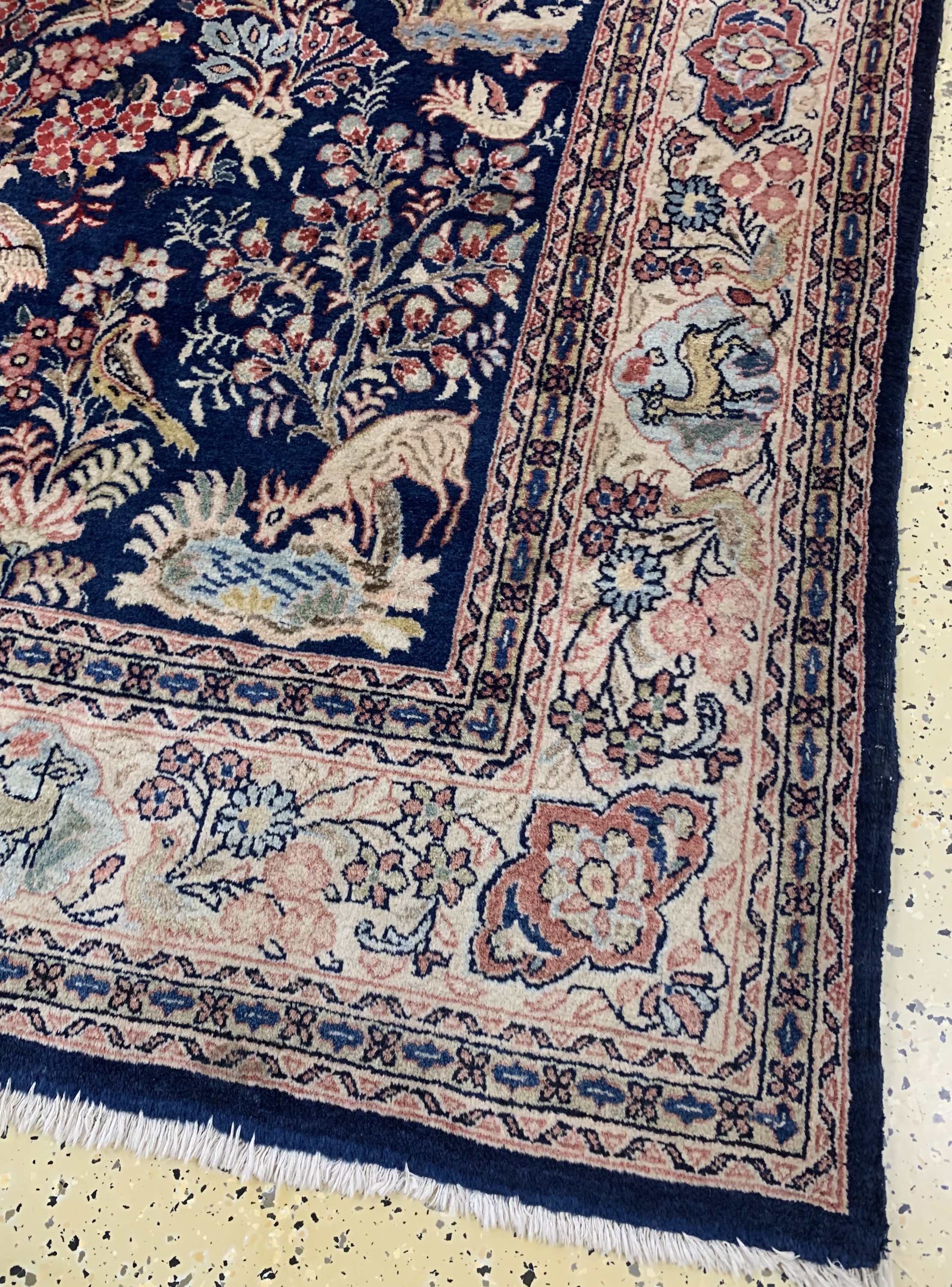 Detail a: Sarogh alt, Persien, Mitte 20.Jhd, Wolle auf Baumwolle, ca. 300 x 185 cm, EHZ: 2
