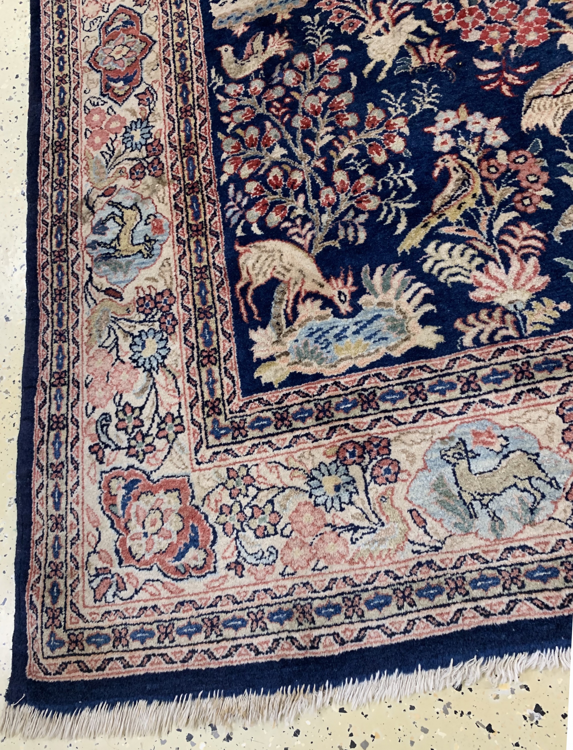 Detail c: Sarogh alt, Persien, Mitte 20.Jhd, Wolle auf Baumwolle, ca. 300 x 185 cm, EHZ: 2