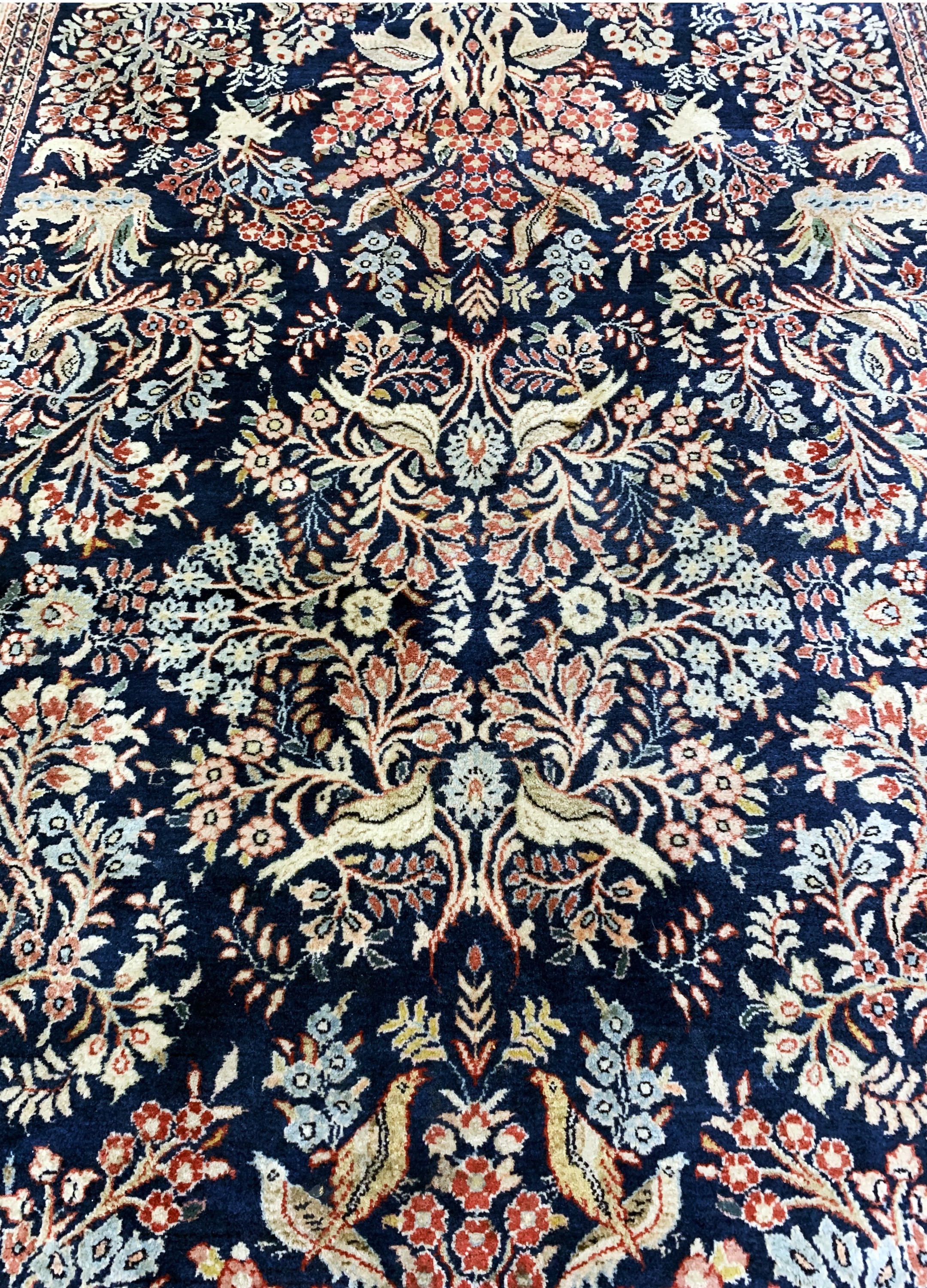 Detail d: Sarogh alt, Persien, Mitte 20.Jhd, Wolle auf Baumwolle, ca. 300 x 185 cm, EHZ: 2