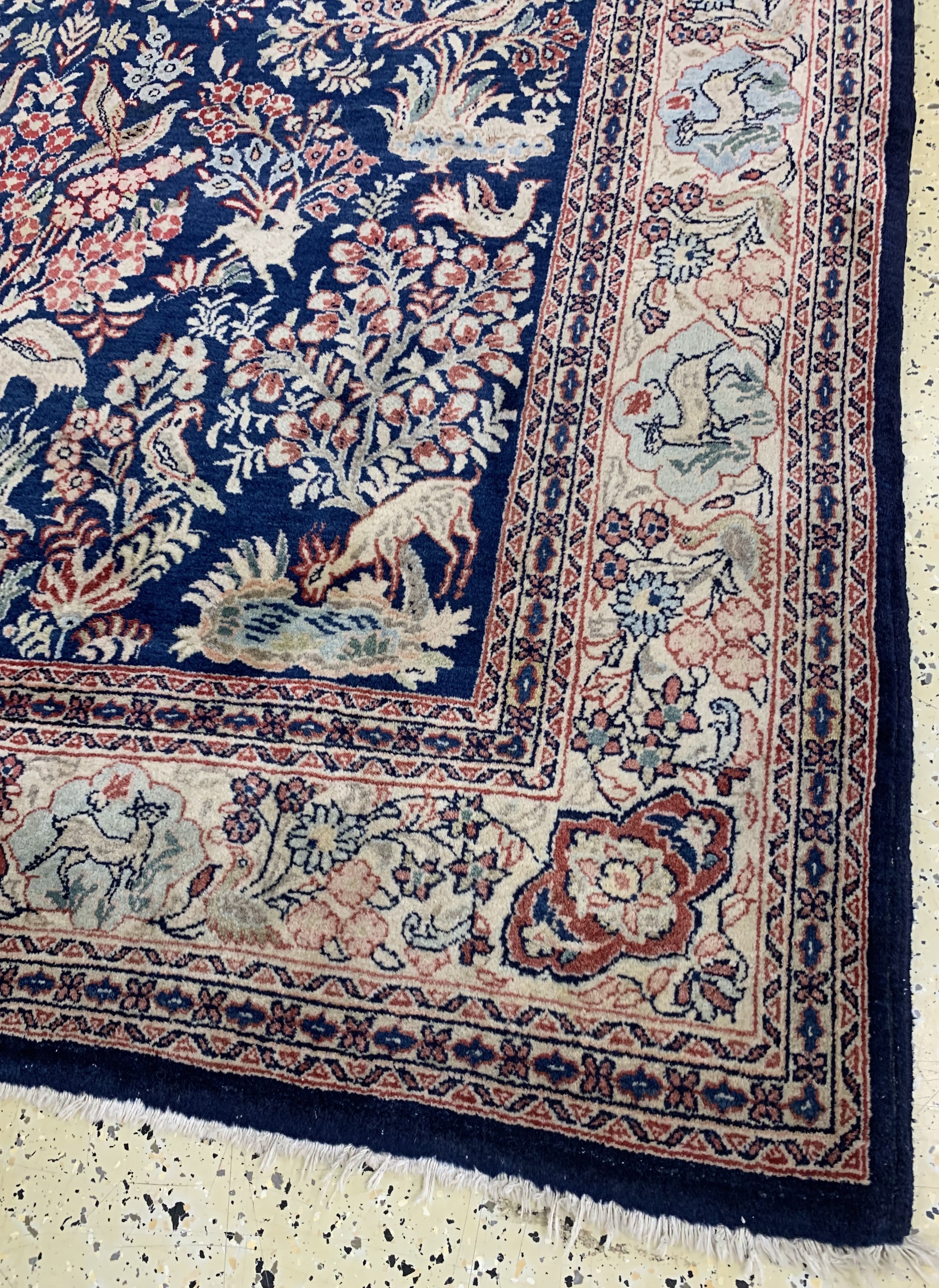 Detail e: Sarogh alt, Persien, Mitte 20.Jhd, Wolle auf Baumwolle, ca. 300 x 185 cm, EHZ: 2