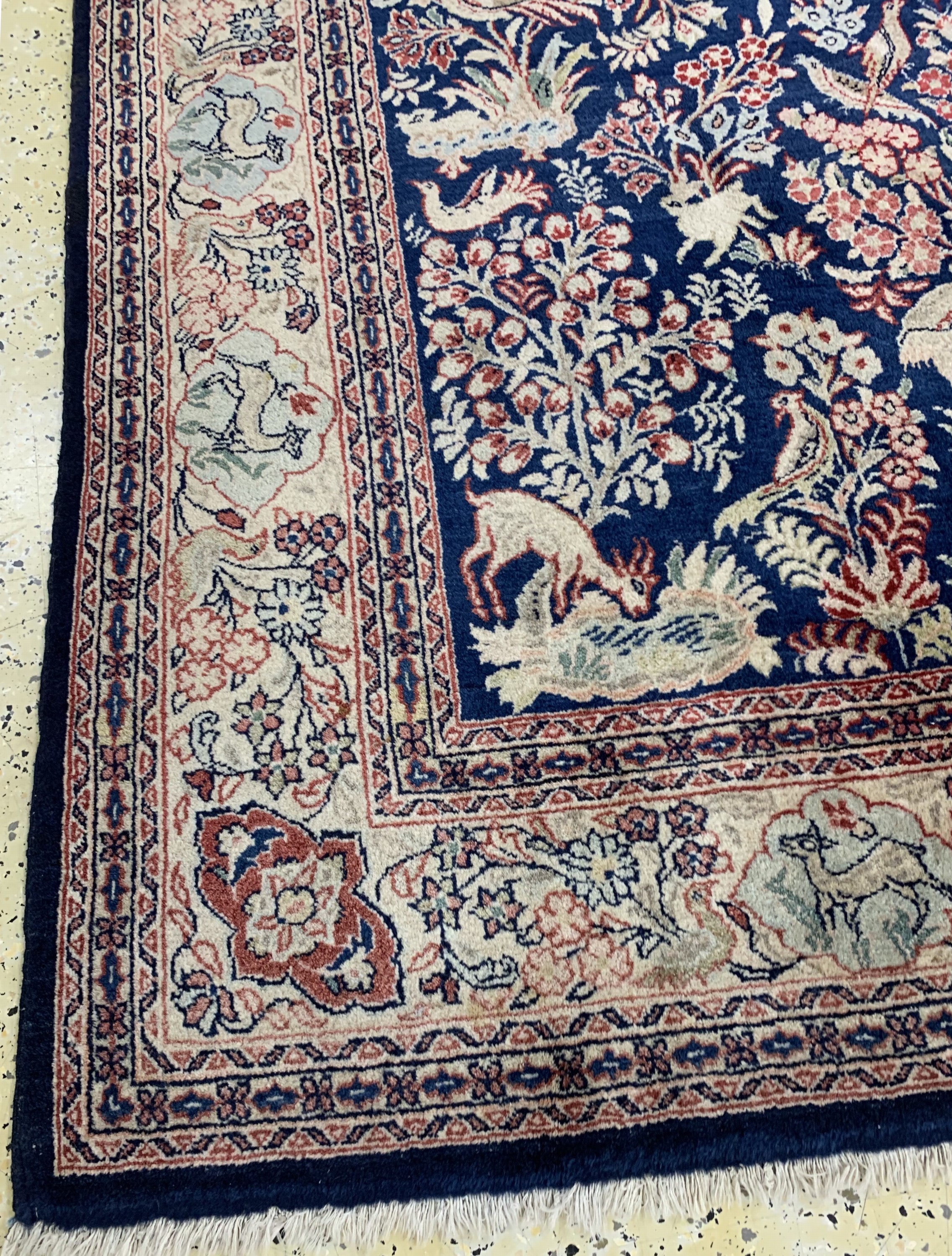 Detail f: Sarogh alt, Persien, Mitte 20.Jhd, Wolle auf Baumwolle, ca. 300 x 185 cm, EHZ: 2