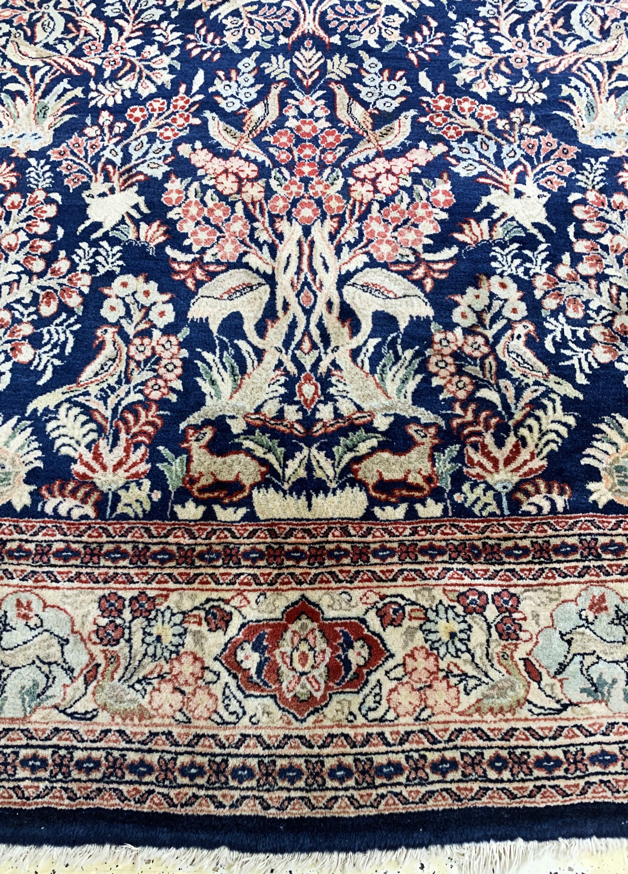 Detail g: Sarogh alt, Persien, Mitte 20.Jhd, Wolle auf Baumwolle, ca. 300 x 185 cm, EHZ: 2