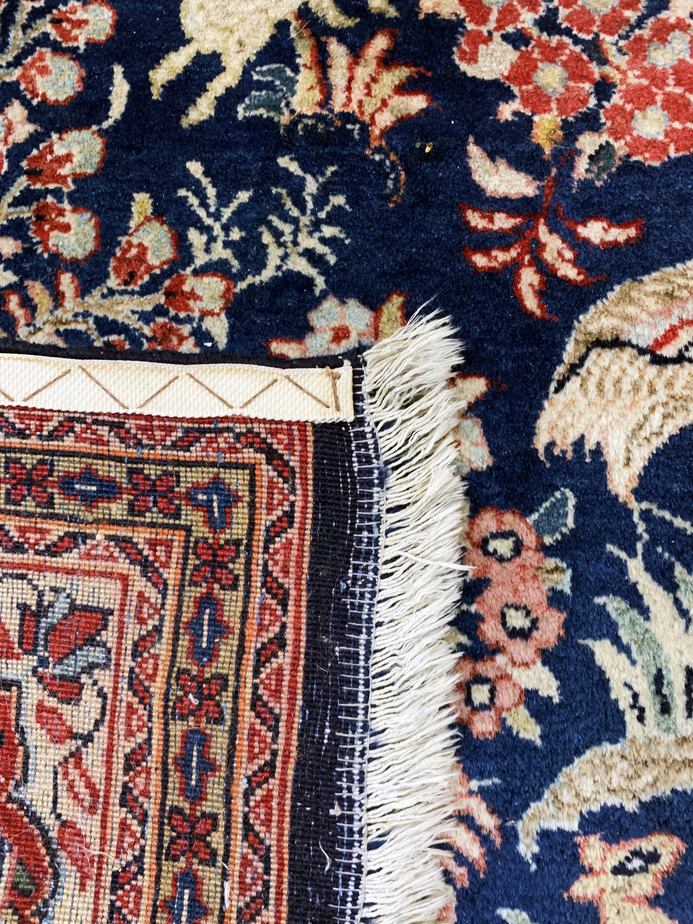 Detail h: Sarogh alt, Persien, Mitte 20.Jhd, Wolle auf Baumwolle, ca. 300 x 185 cm, EHZ: 2