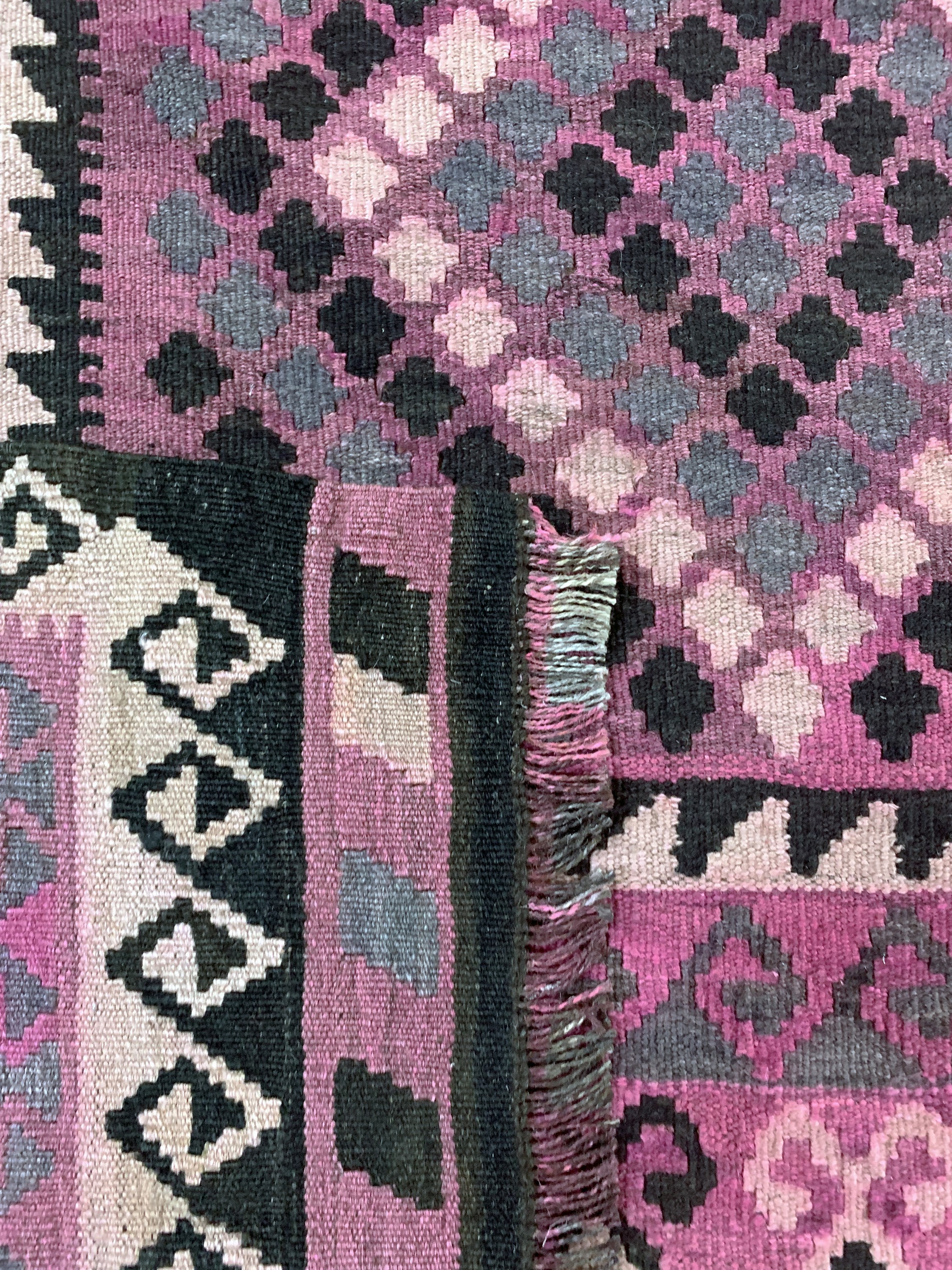 Detail g: Meymaneh Kelim, Afghanistan, Mitte 20.Jhd, Wolle auf Wolle, ca. 270 x 225 cm, EHZ: 1-2