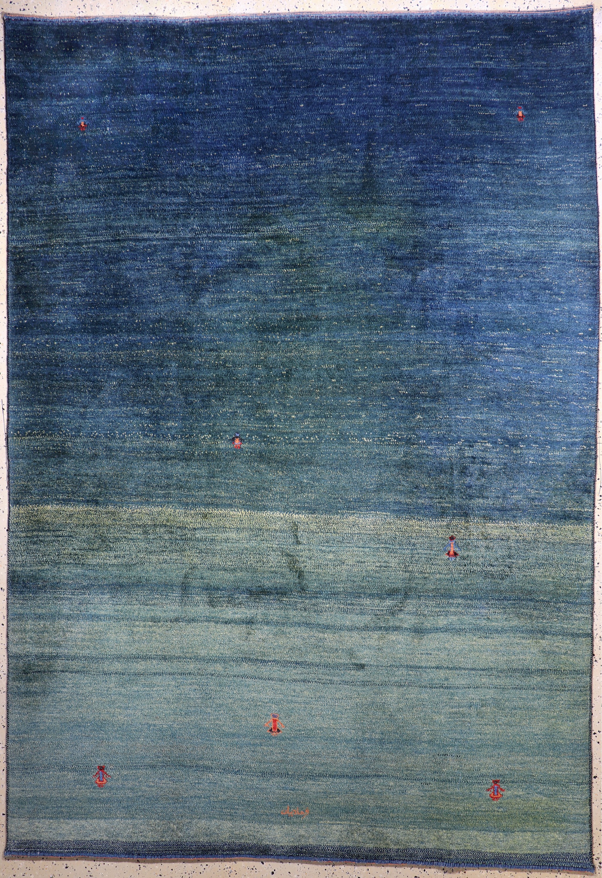 Gabbeh "Boyer Ahmad", Persien, Ende 20.Jhd Wolle auf Wolle, ca. 290 x 204 cm, EHZ: 2