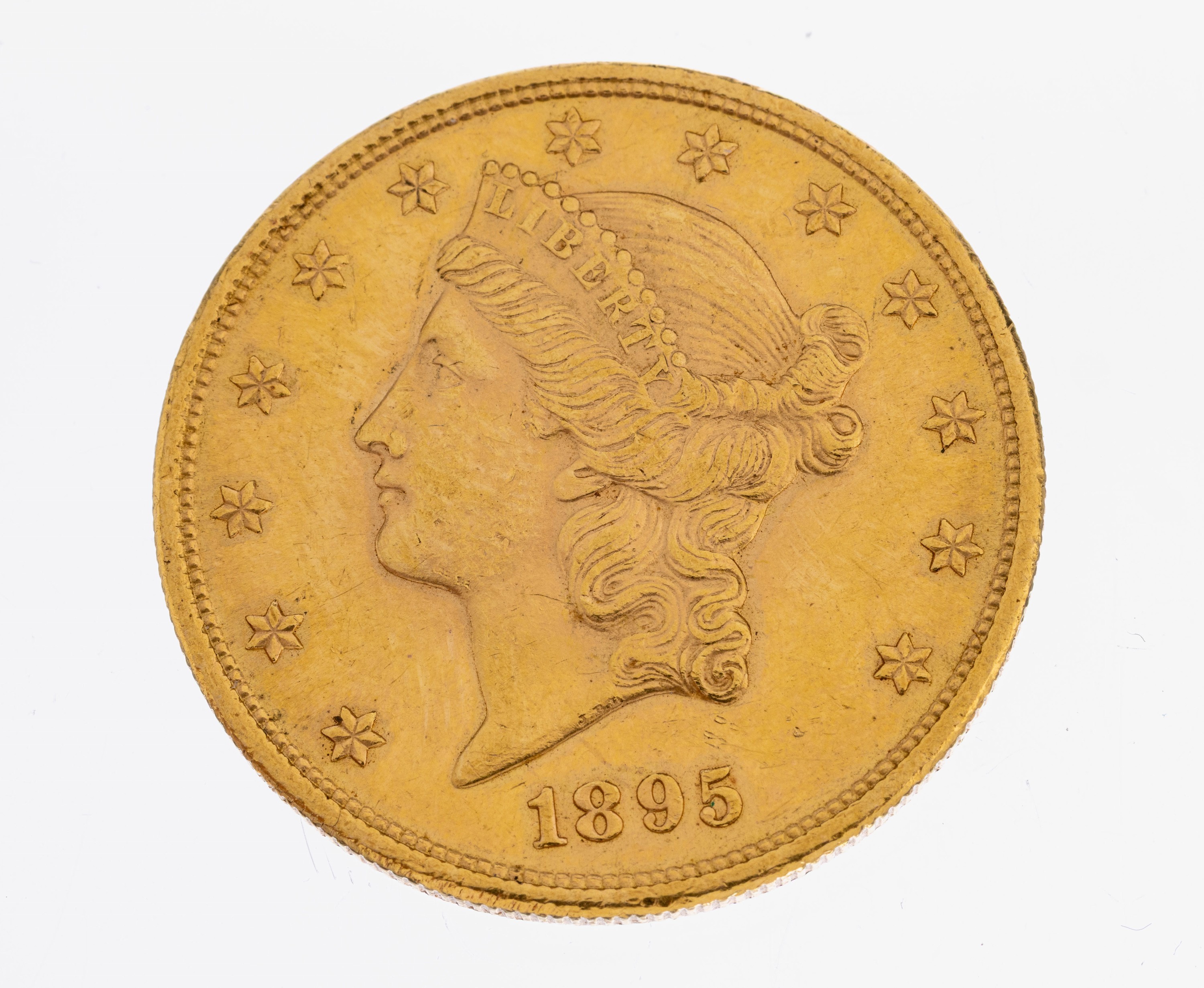 Goldmünze, 20 Dollar USA, American Double Eagle Liberty Head, 1895