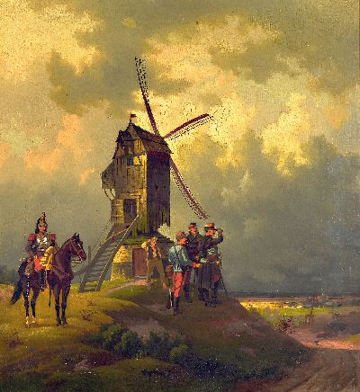 Image Alfred Boode, Düsseldorfer Maler der 2. Hälfte des 19. Jh., General Galifet bei ...