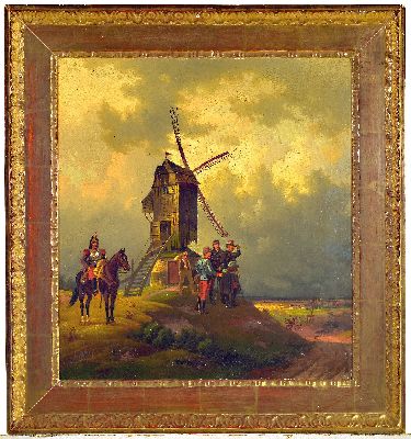 26995864k - Alfred Boode, Düsseldorfer Maler der 2. Hälfte des 19. Jh., General Galifet bei ...