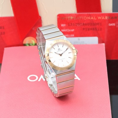 26996085b - OMEGA Constellation ungetragene Damenarmbanduhr Referenz 131.20.28.60.02.001, quarz, ...