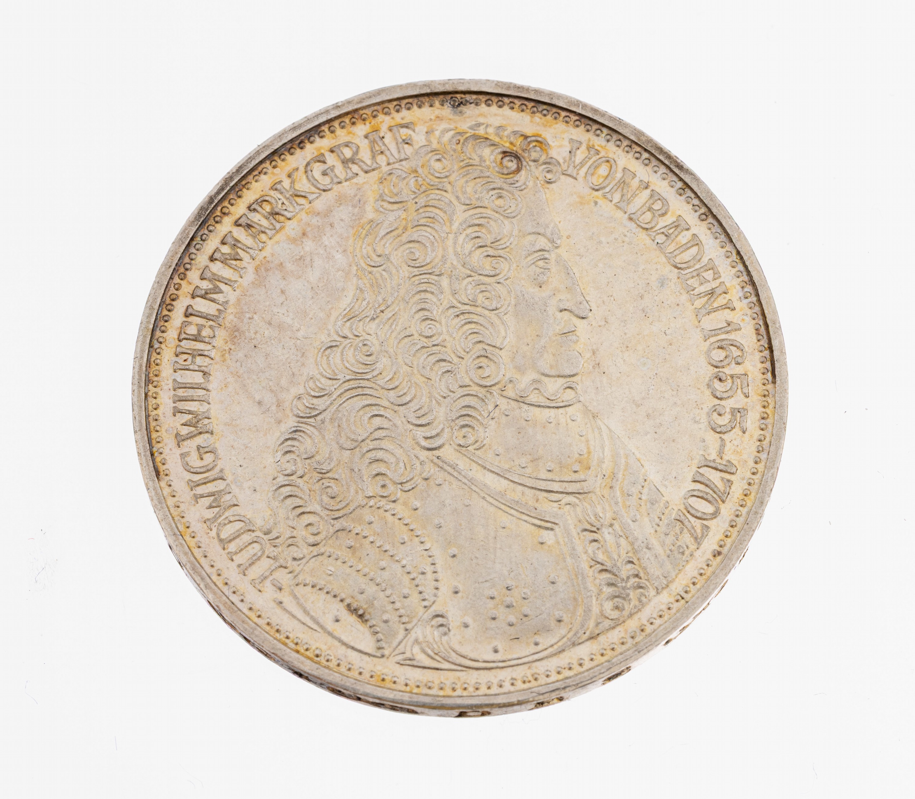 Image 26997828 - Silbermünze 5 Mark, Deutschland 1955, Ludwig Wilhelm Markgraf von Baden