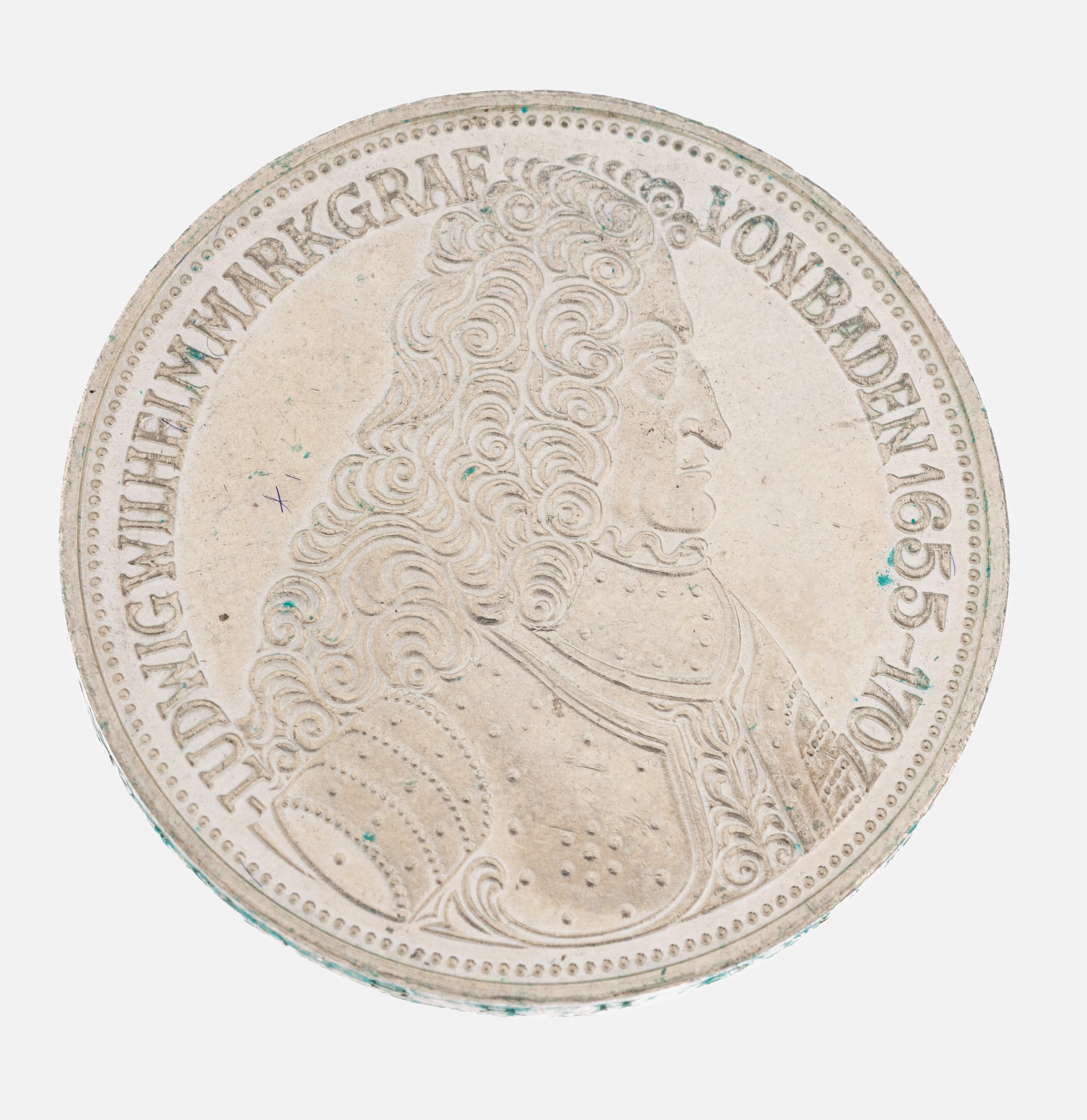 Image 26998468 - Silbermünze, 5 Mark, Deutschland, 1955, Ludwig Wilhelm Markgraf von Baden