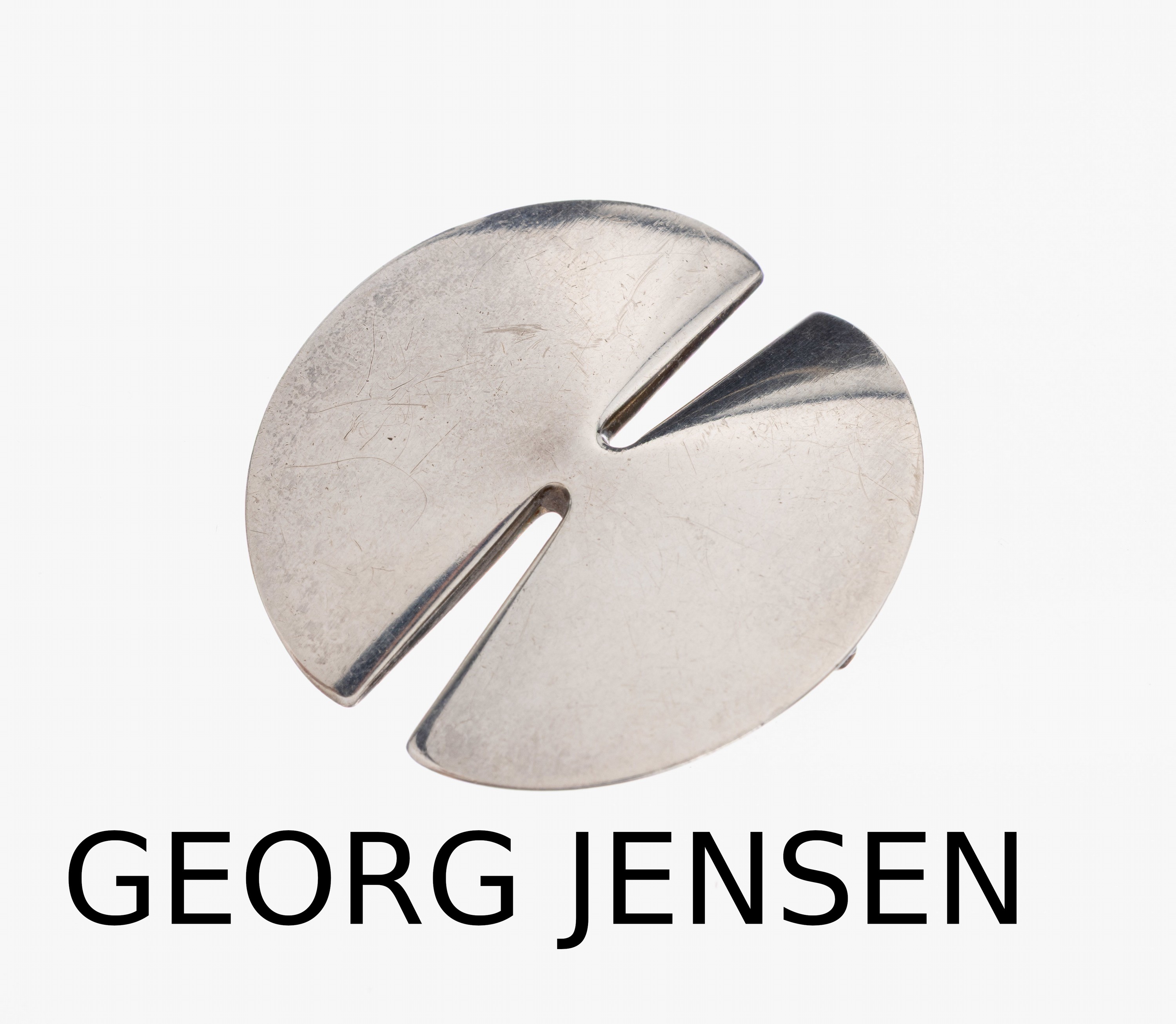 Image 26998600 - GEORG JENSEN Brosche, 925er Silber, Modell 337B, Entwurf Nanna Ditzel, 1963, ca. 4 x 4 ...