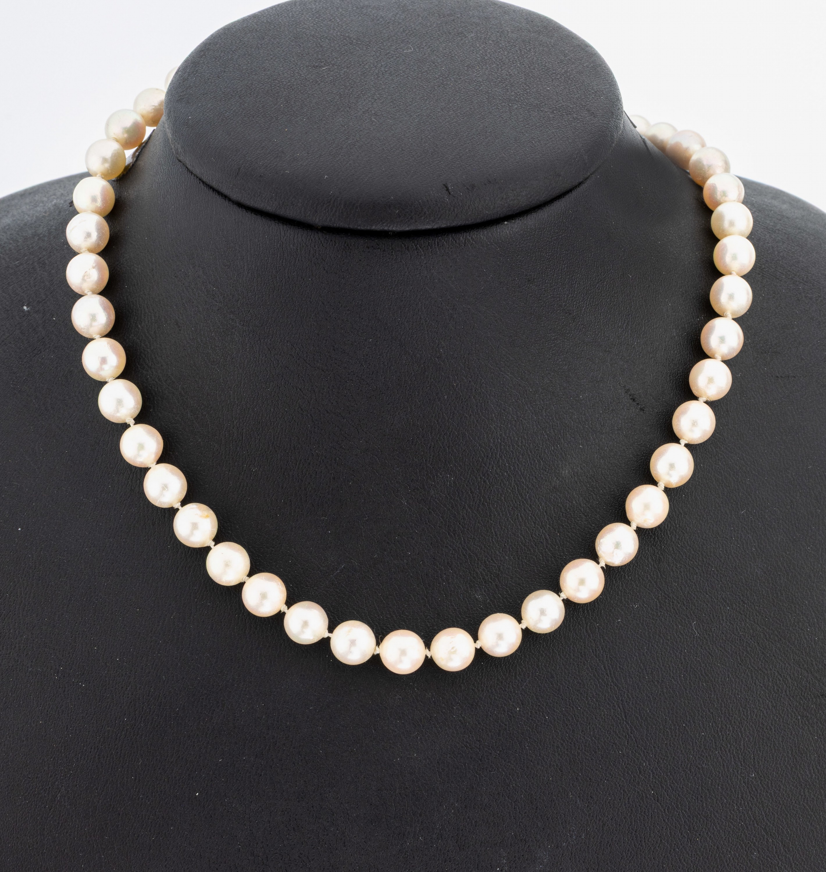 Image 26998639 - Perl-Collier, endlos, Akoyazuchtperlen, D. ca. 6.5-6.7 mm, L. ca. 90 cm