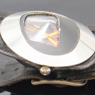 26998674b - SPACEMAN ausgefallene Herrenarmbanduhr im Astronautendesign, Schweiz um 1970, ...