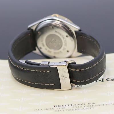 26998790b - BREITLING Lady J Damenarmbanduhr Referenz D52065, quarz, verschr. Edelstahlgeh., eins. ...