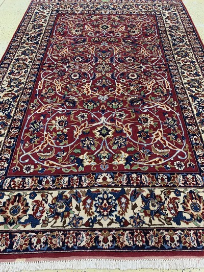 26998980i - Yazd signed, Persia, mid-20th century, wool oncotton, approx. 298 x 198 cm, condition: ...