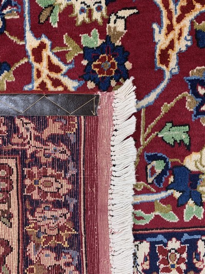26998980j - Yazd signed, Persia, mid-20th century, wool oncotton, approx. 298 x 198 cm, condition: ...