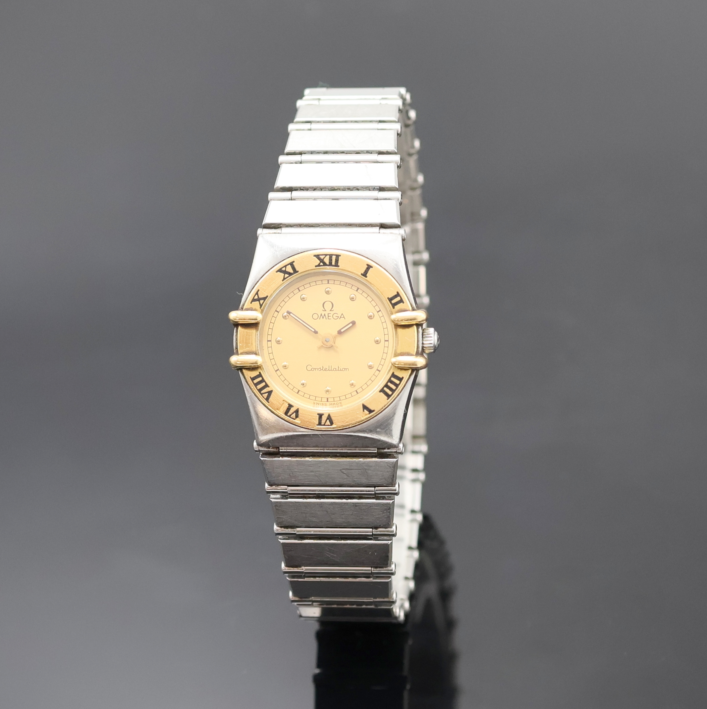 Image 26999357 - OMEGA Constellation Damenarmbanduhr Referenz 795.1076, Schweiz um 1990, quarz, ...