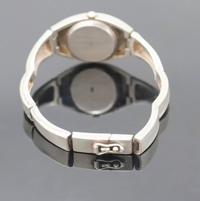 26999555b - LAPPONIA Designer-Damenarmbanduhr in 925er Silber, Schweiz um 1985, quarz, Boden ...