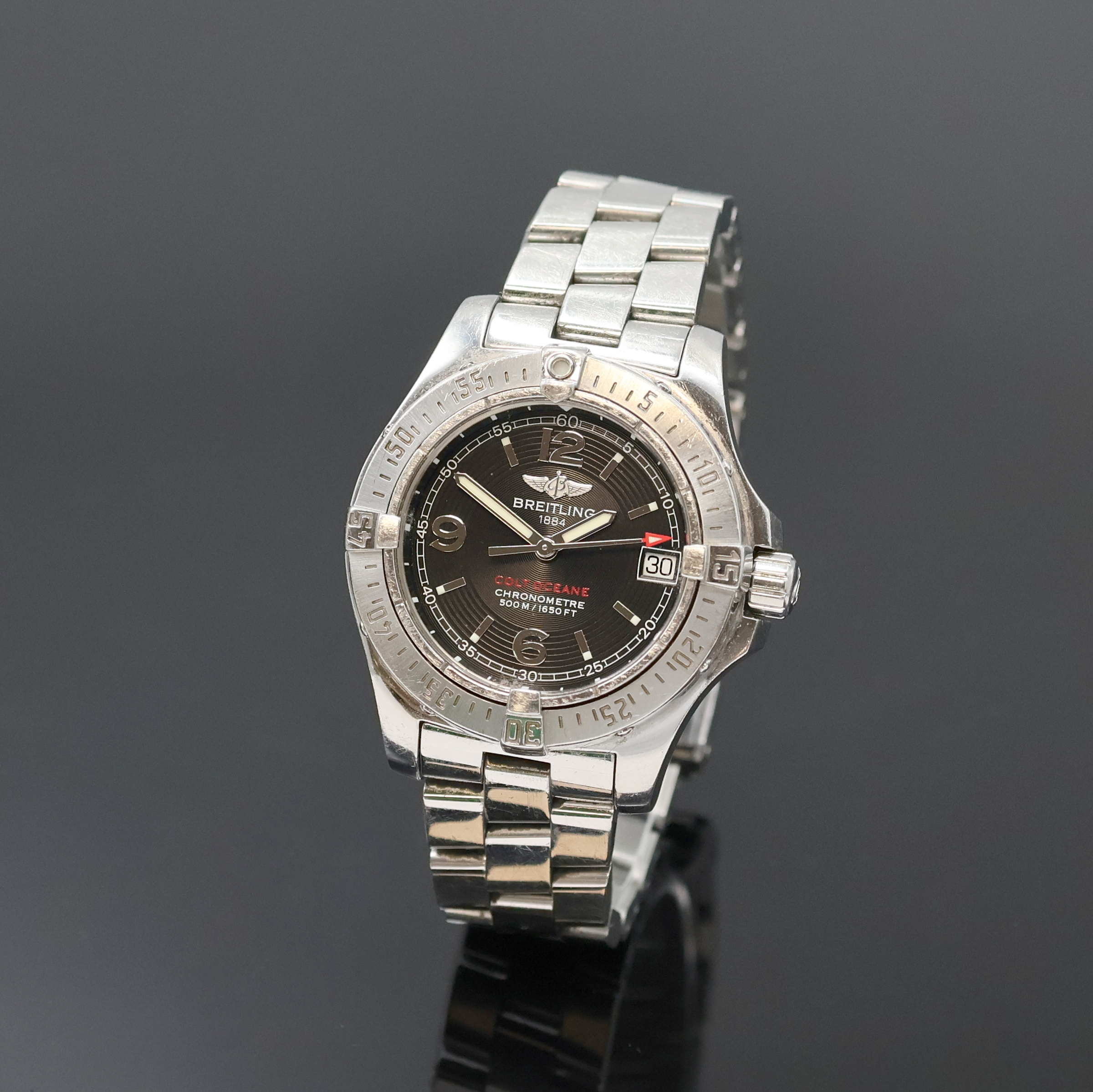 Image 26999613 - BREITLING Colt Ocean Chronometer Armbanduhr Referenz A77380, Schweiz um 2010, quarz, ...