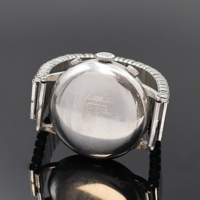27000099c - MARVIN Schaltradchronograph in Stahl, Schweiz um 1940, Handaufzug, 3-teil. Geh., sign. ...