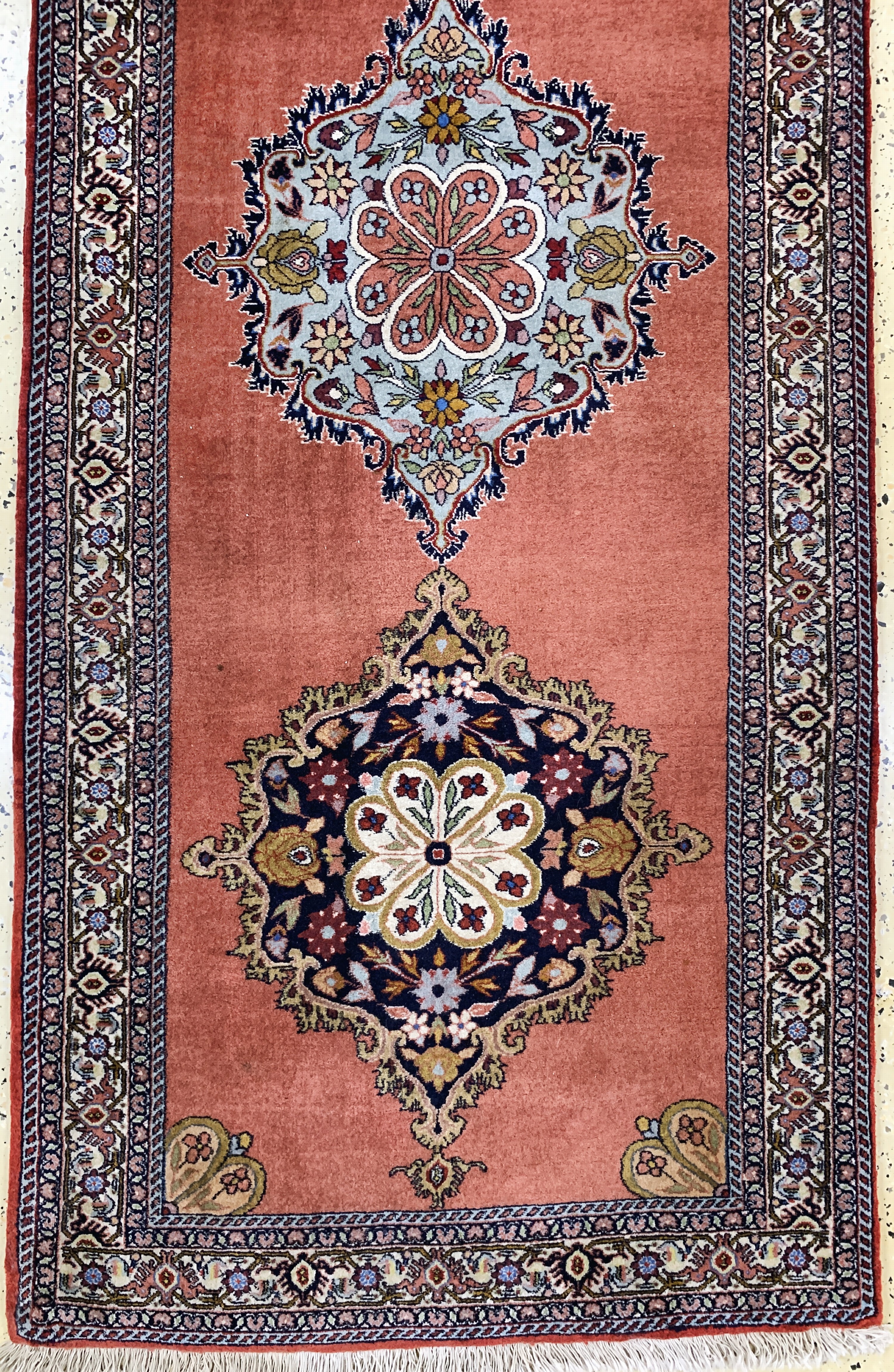 Detail d: Bidjar fein, Persien, Ende 20.Jhd., Korkwolle, ca. 385 x 92 cm, EHZ: 2