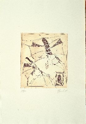 27000612l - Gerd Hanebeck, 1939 Remscheid-2017 Wuppertal , Mappe ´Hommage a Alphonse Penaud´, 1977, ...