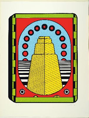 27000617l - Werner Nöfer, geb. 1937 Essen, 3 Farbserigraphien, ´Skala´ Ed. 9/100 und ´Monomat´ ...