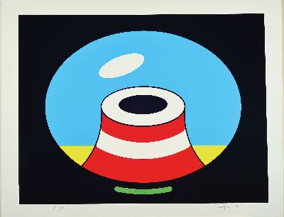 27000682l - Werner Nöfer, geb. 1937 Essen, 3 Farbserigraphien, ´Blende 11´ von 1969 Ed. 64/100, ...