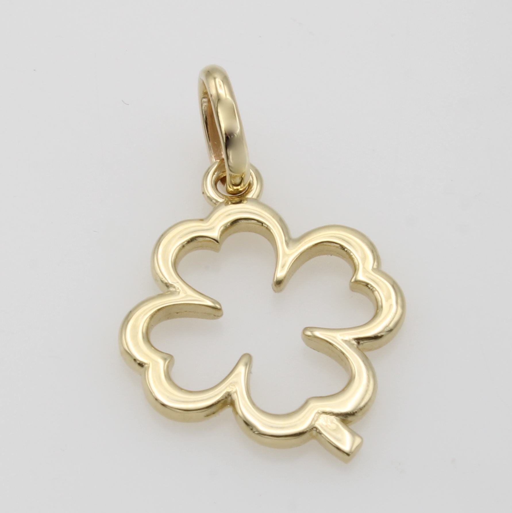 Image 27000824 - Anhänger ´Kleeblatt´, GG 585/000