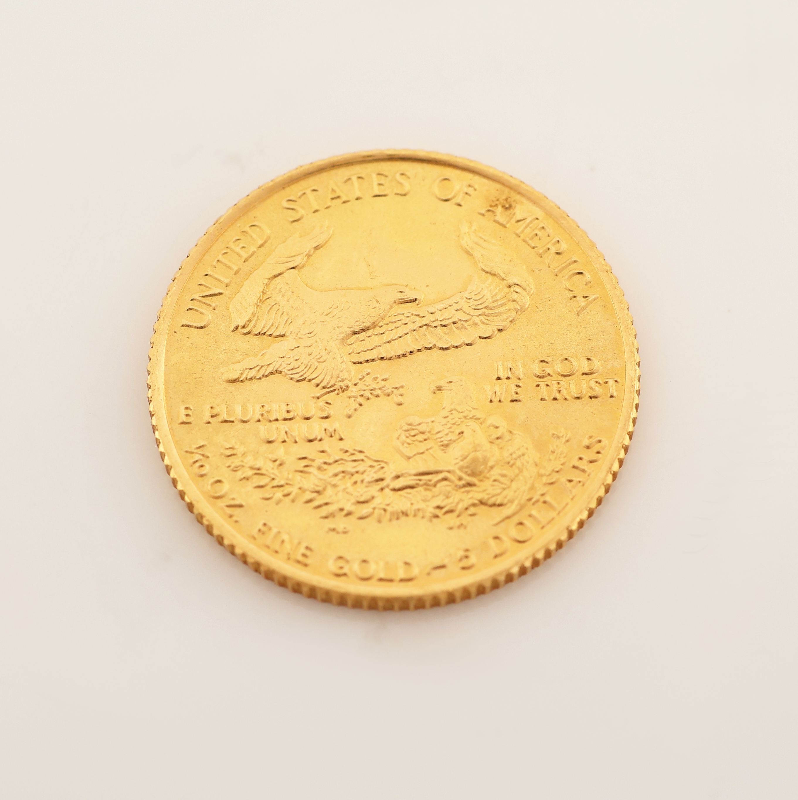 Goldmünze 5 Dollar, USA, 1986, American Eagle, 1/10 Unze Feingold