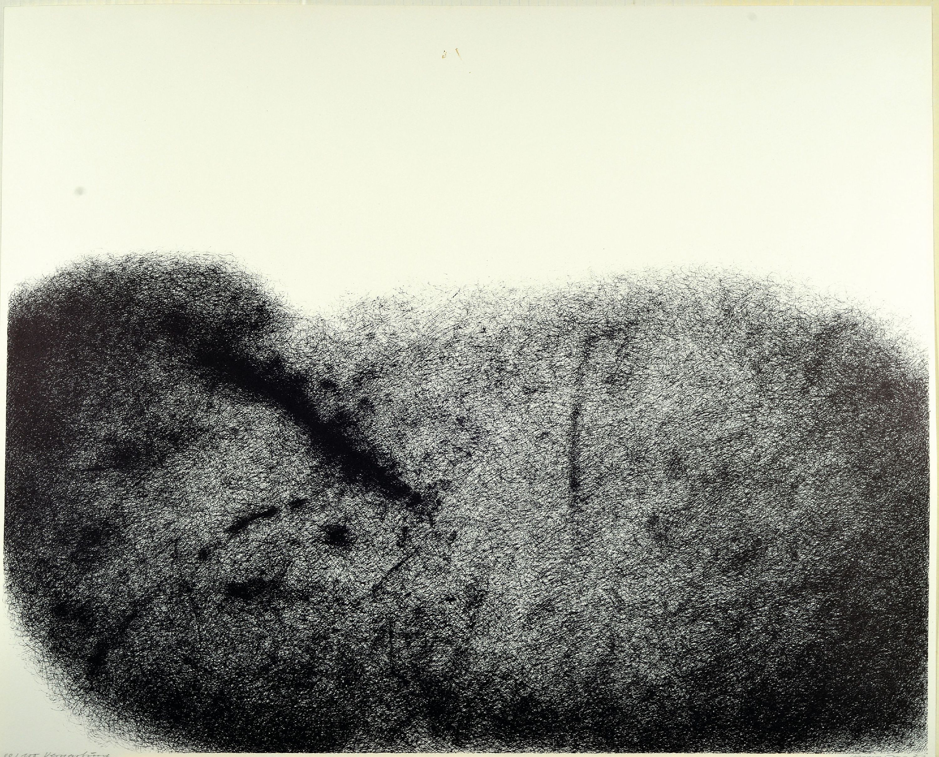 Detail k: Werner Knaupp, 1936 Nürnberg-2025, 2 Lithographien, "Vernarbung" 1973, Ed. 88/100, 50x62 cm; "Ei" 1971, Ed. 21/80, 49x60 cm, ...