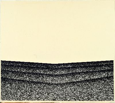 27000965l - Werner Knaupp, 1936 Nürnberg-2025, 2 Lithographien, ´Sahara´ 1965, Probedruck, 44x54 ...