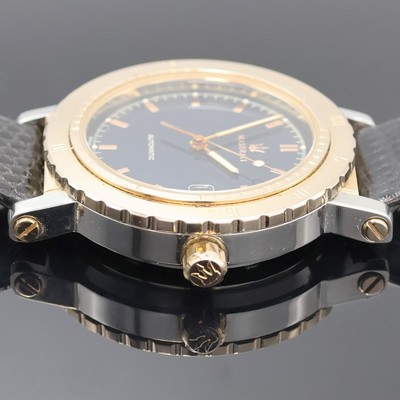 27001044c - MASERATI 1914 Herrenarmbanduhr, Automatik, Schweiz um 1992, z. T. verg. Edelstahlgeh. ...