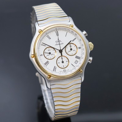 27001046b - EBEL Schaltradchronograph Referenz 1134901, Schweiz um 1990, Automatik, Edelstahl/Gold ...