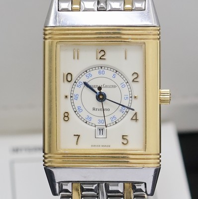 27001055a - Jaeger-LeCoultre Reverso Armbanduhr Referenz 250.5.11, quarz, um 180 Grad drehbares ...