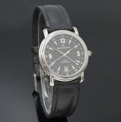 27001531b - MAURICE LACROIX Pontos GMT Herrenarmbanduhr Referenz 10818, Schweiz um 2000, Automatik, ...