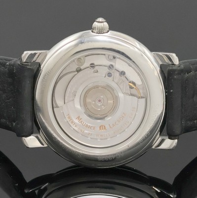 27001531d - MAURICE LACROIX Pontos GMT Herrenarmbanduhr Referenz 10818, Schweiz um 2000, Automatik, ...