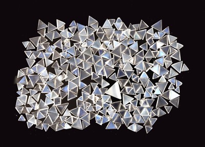 Image Lot lose Mondsteine, ca. 53.16 ct, Triangeln in versch. Größen