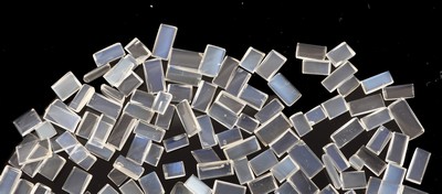 27001928a - Lot lose Mondsteine, ca. 39.83 ct, Rechtecke in versch. Größen