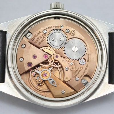 27002198f - OMEGA Geneve Armbanduhr Referenz 1360049, Schweiz um 1972, Handaufzug, Edelstahlgeh., ...