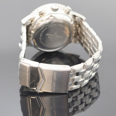 27002199c - JACQUES LEMANS Flieger-Armbandchronograph Referenz 1-789-T, Schweiz um 1995, Automatik, ...