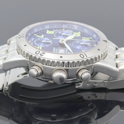 27002199d - JACQUES LEMANS Flieger-Armbandchronograph Referenz 1-789-T, Schweiz um 1995, Automatik, ...