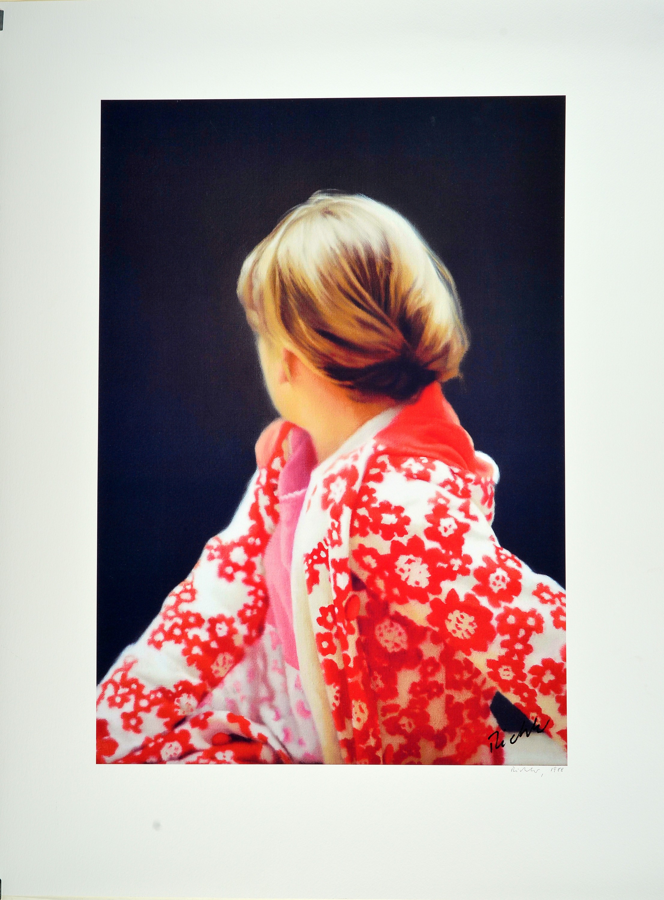 Image 27002224 - Gerhard Richter, geb. 1932, Betty, Farboffset, rechts unten handsign., ca. 59x42 cm